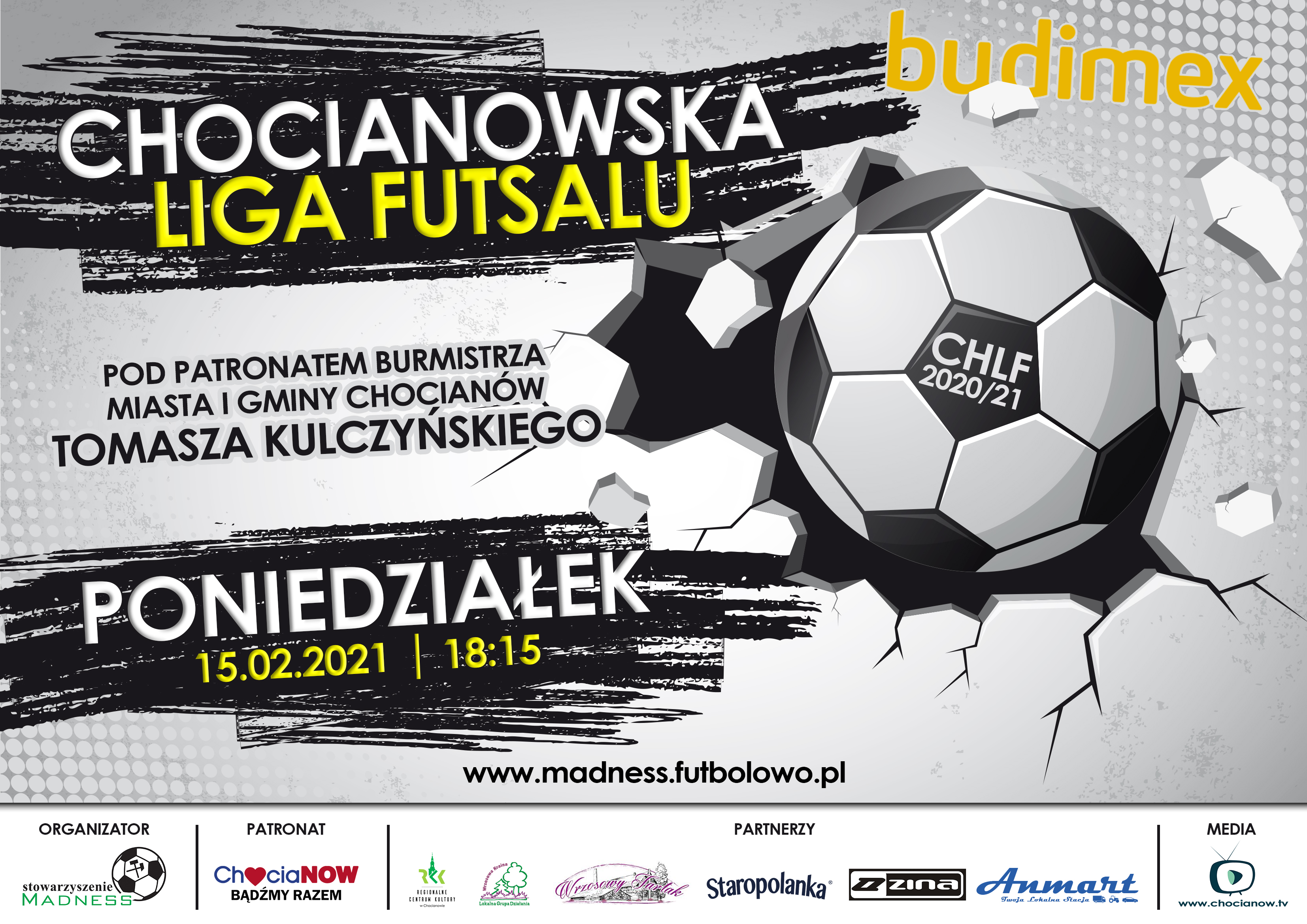 Kolejna odsłona Chocianowskiej Ligi Futsalu na żywo (wideo) 